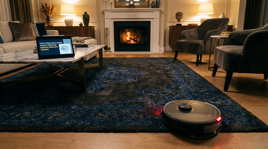 Koyu Renk Halılarda Robot Süpürge Sensör Körlüğü Sorunu
