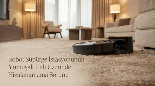 Robot Süpürge İstasyonunun Yumuşak Halı Üzerinde Hizalanamama Sorunu