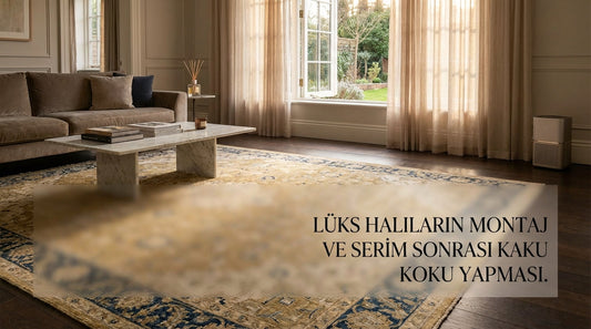 Lüks Halıların Montaj ve Serim Sonrası Koku Yapması