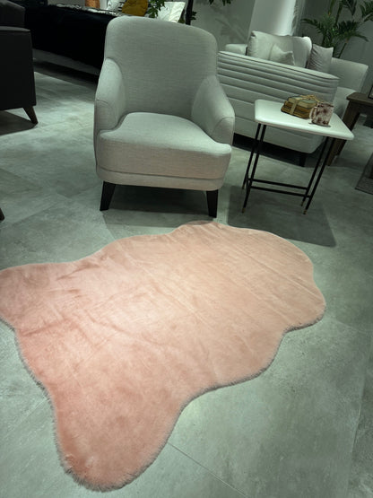 Döpland Yumoş Pembe Post Halı