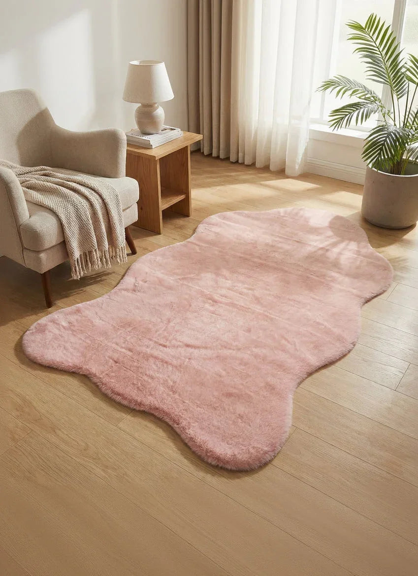 Döpland Yumoş Pembe Post Halı