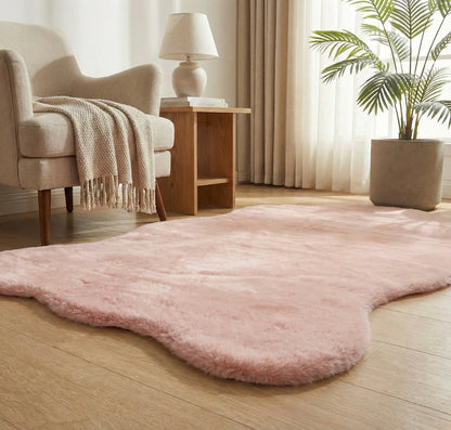 Döpland Yumoş Pembe Post Halı